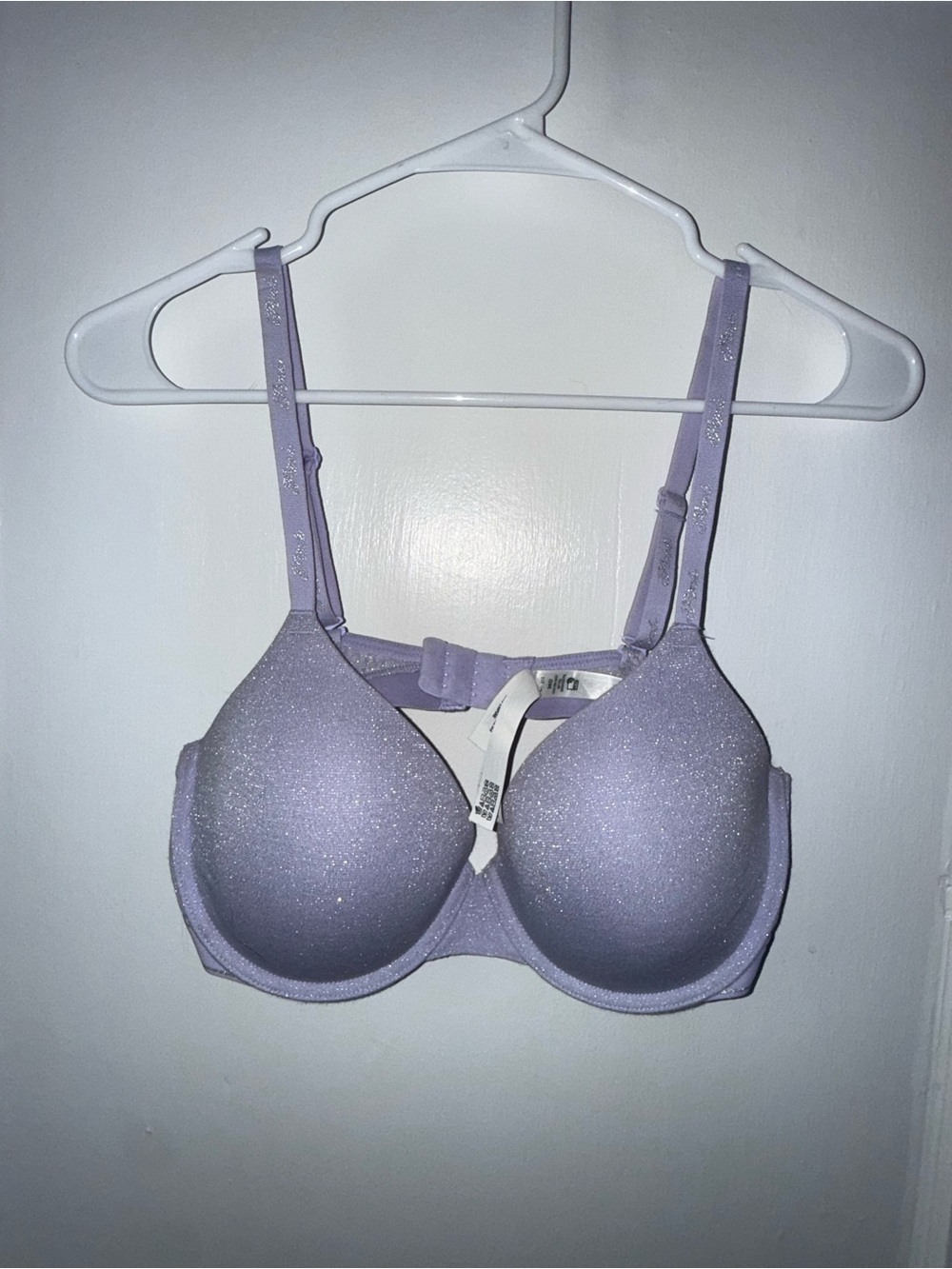 Victoria's Secret Lavender Shimmer Push-Up Bra